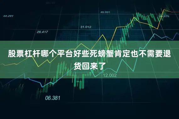 股票杠杆哪个平台好些死螃蟹肯定也不需要退货回来了