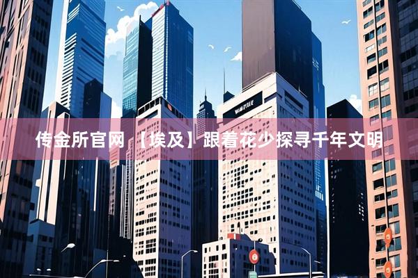 传金所官网 【埃及】跟着花少探寻千年文明